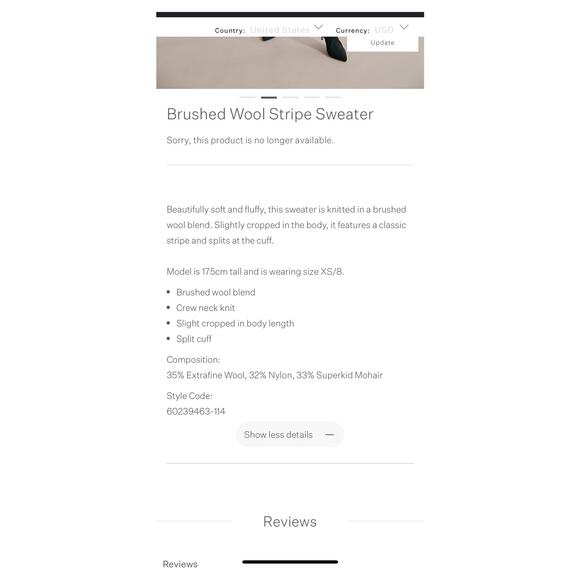 Country Road Brushed Wool Blend Stripe Fuzzy Tan Pullover Sweater - Picture 12 of 12